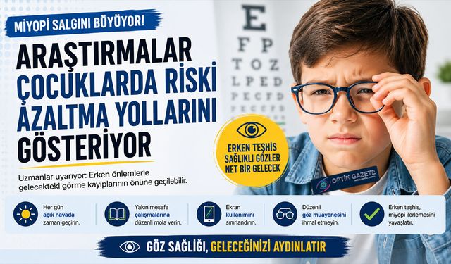 Çocuklarda Miyopi İçin Uzmanlardan Kritik Uyarılar