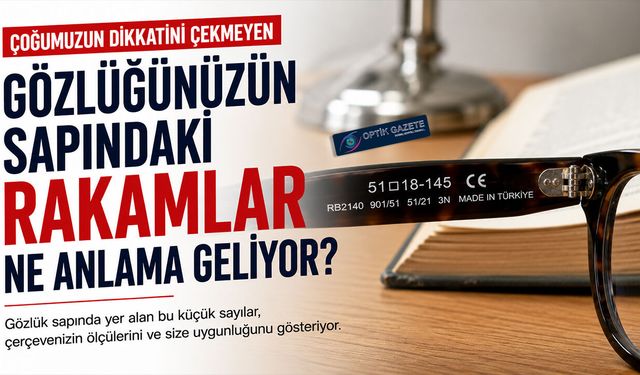 Gözlüğünüzün Sapındaki Rakamlar Ne Anlama Geliyor?