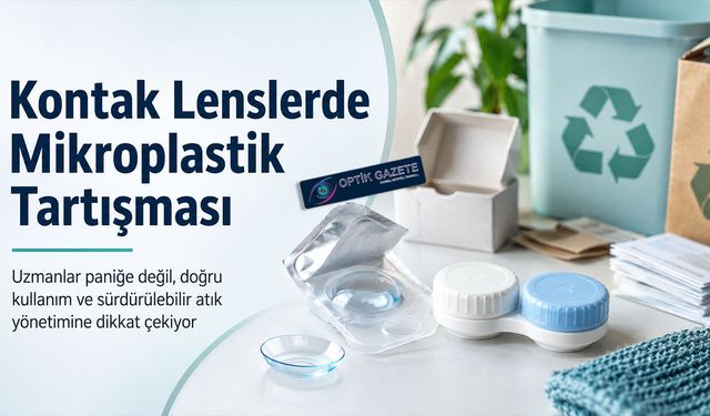 Kontak Lenslerde Mikroplastik Tartışması