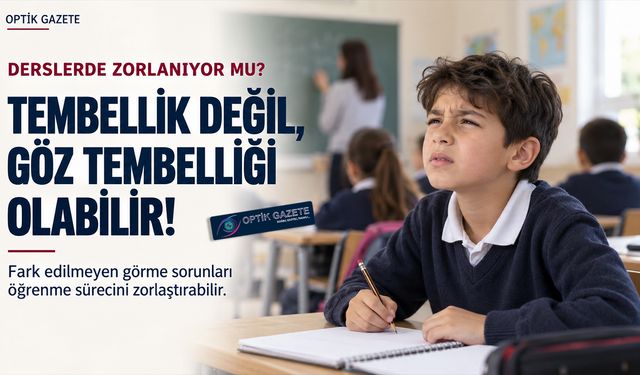 Çocuğunuz Tembel Değil, Göz Tembelliği Olabilir!