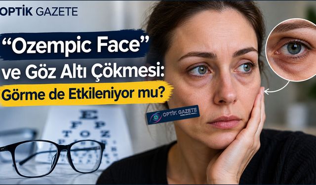 “Ozempic Face” ve Göz Altı Çökmesi: Görme de Etkileniyor mu?