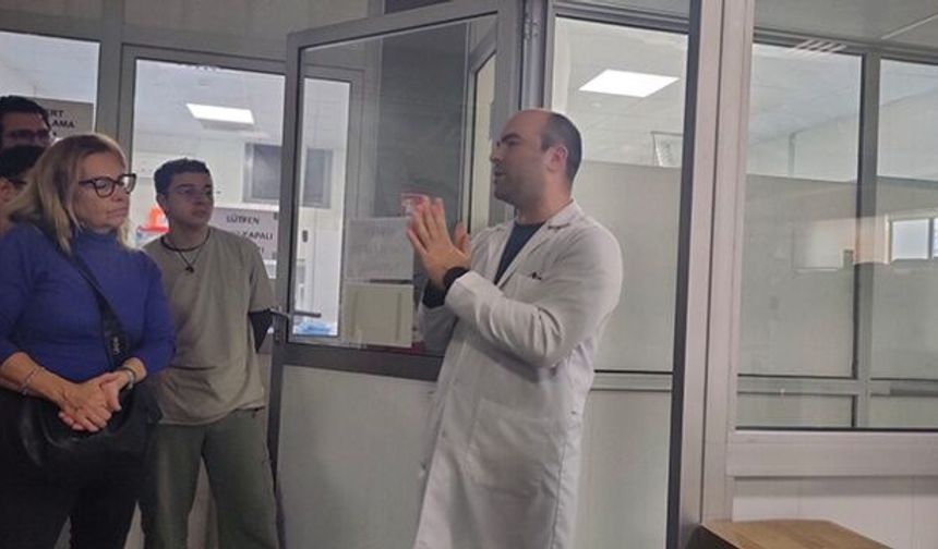 İzmir Tınaztepe Üniversitesi SHMYO Optisyenlik Bölümü Akay Rx Laboratory Ziyareti