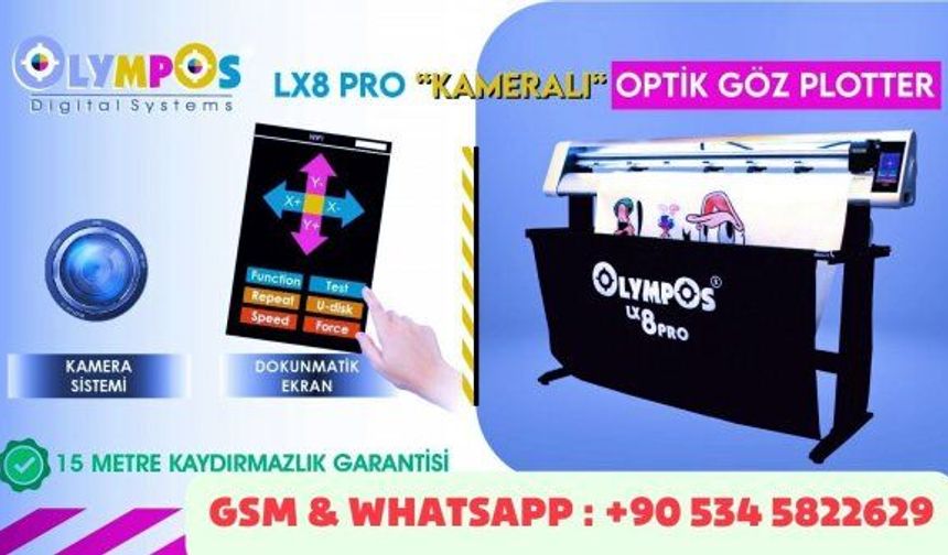Olympos dijital baskı ve Plotter makineleri