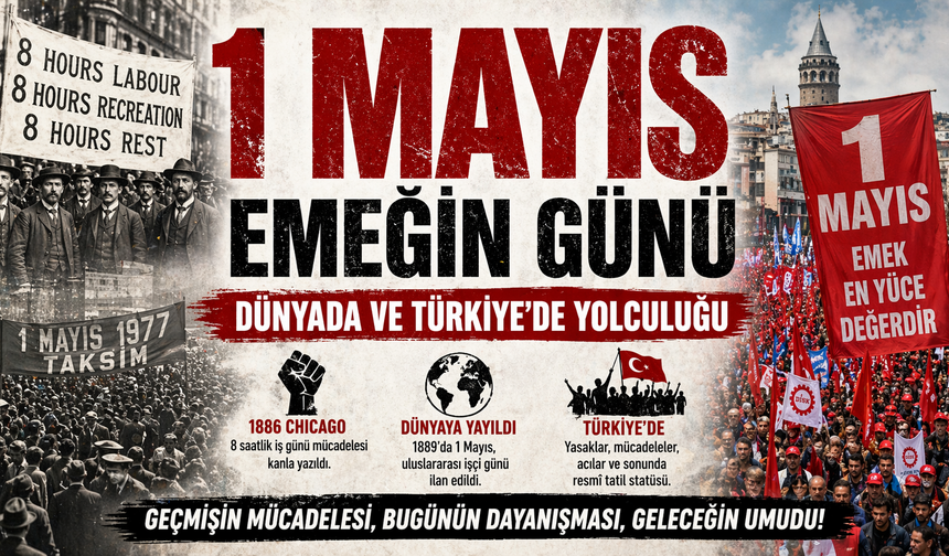 1 Mayıs Emek, Mücadele ve Türkiye’de Değişen Anlamı