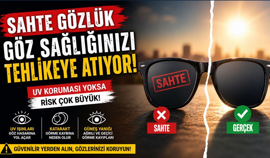 Sahte Gözlük Tehlikesi Büyüyor