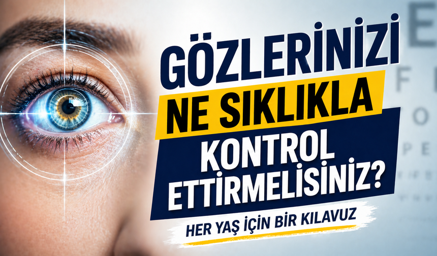 Gözlerinizi Ne Sıklıkla Muayane Ettirmelisiniz?