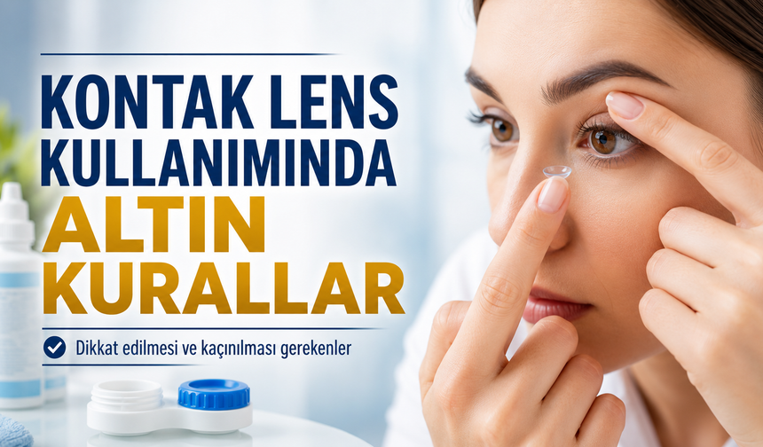 Kontak Lens Kullanımında Altın Kurallar