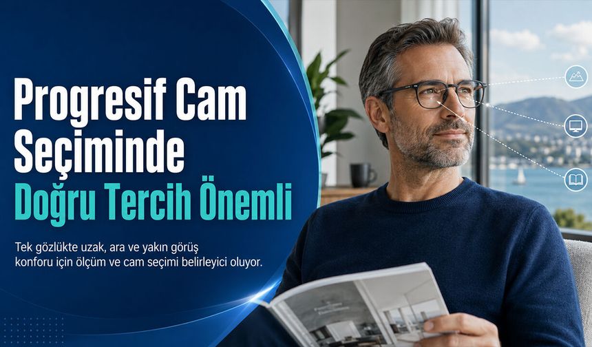 Progresif Gözlük Camı Seçerken Nelere Dikkat Edilmeli?