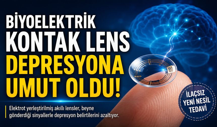 Biyoelektrik Kontak Lensler Depresyonu Tedavisi Edecek