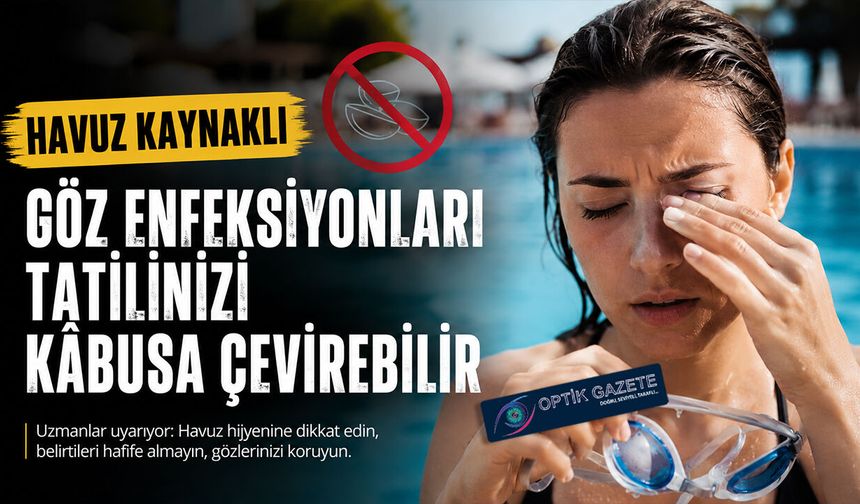 Havuz Kaynaklı Göz Enfeksiyonlarına Dikkat!