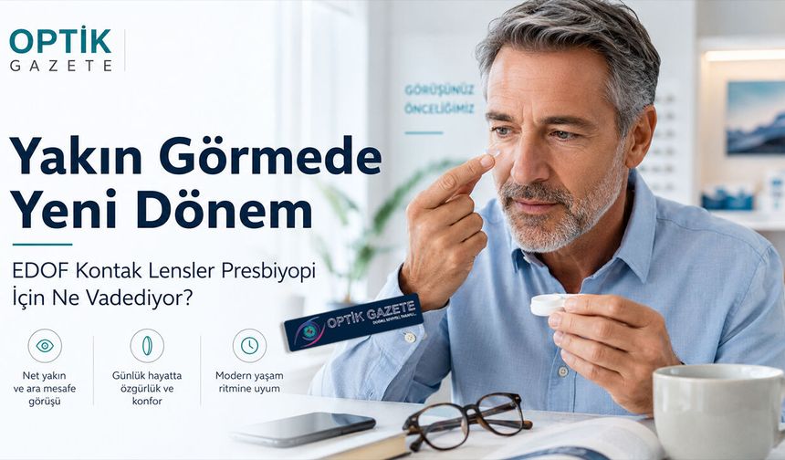 Yakın Görmede Yeni Dönem: EDOF Kontak Lensler