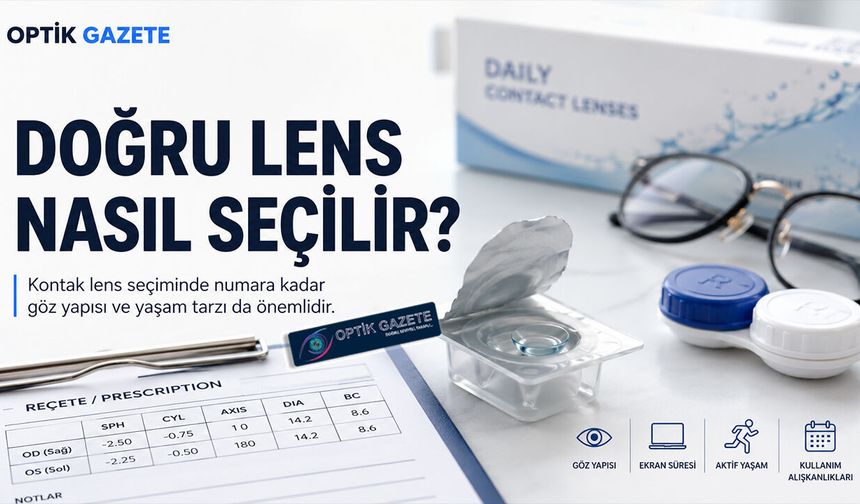 Kontak Lens Seçimi Sadece Numara Değildir