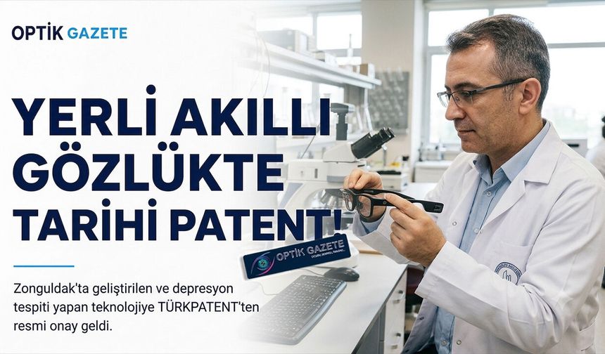 Akıllı Gözlüklerde Yerli İnovasyon: Depresyon Teşhis Eden Gözlüğe Türkpatent Onayı