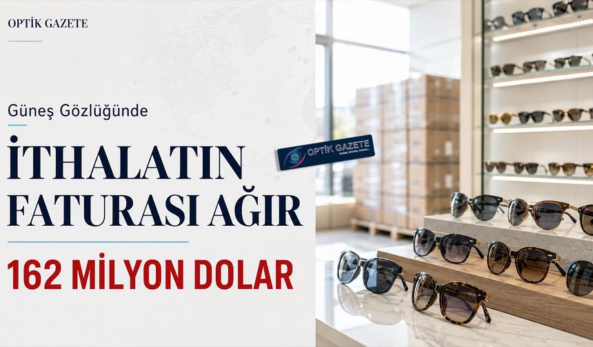 Güneş Gözlüğünde İthalatın Ağır Faturası: 162 Milyon Dolar