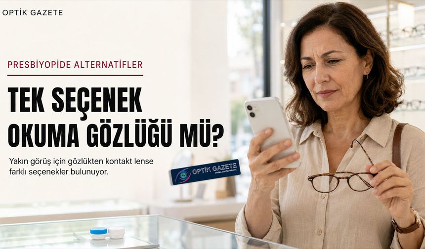 Yakını Görmek Zorlaşınca Tek Seçenek Okuma Gözlüğü mü?