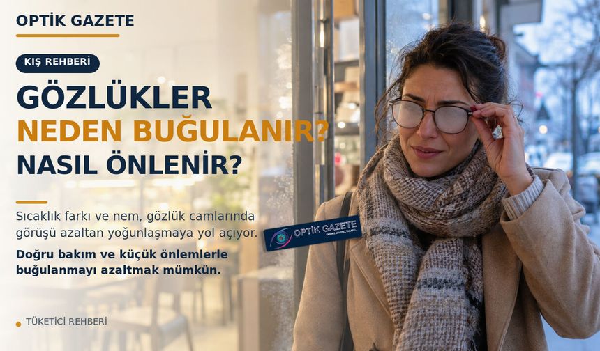 Gözlükler Neden Buğulanır, Nasıl Önlenir?