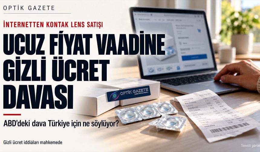 “Ucuz Kontak Lens” Vaadine Gizli Ücret Davası
