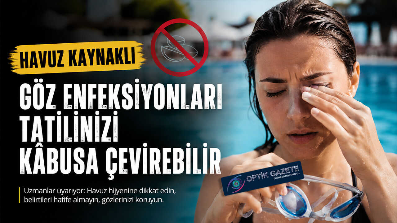 Havuz Kaynaklı Göz Enfeksiyonlarına Dikkat!