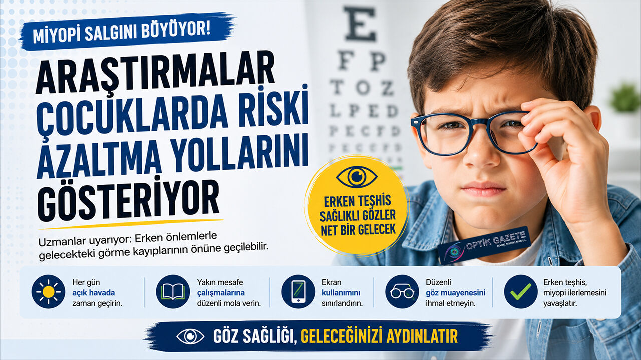 Çocuklarda Miyopi İçin Uzmanlardan Kritik Uyarılar