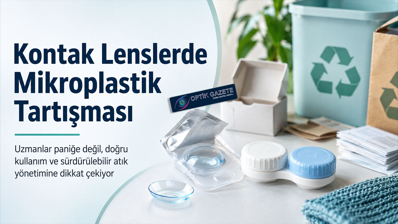 Kontak Lenslerde Mikroplastik Tartışması