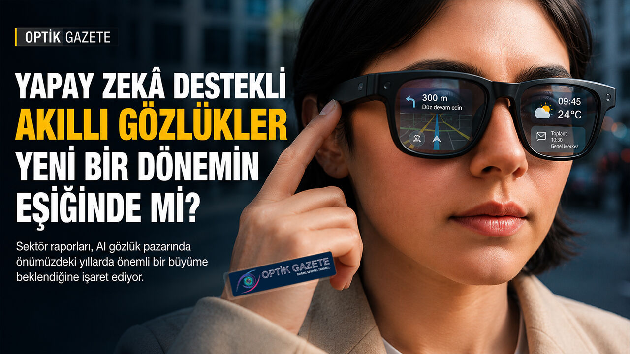 Optik Sektörü Hazır mı? : AI Gözlük Pazarı Büyüyor