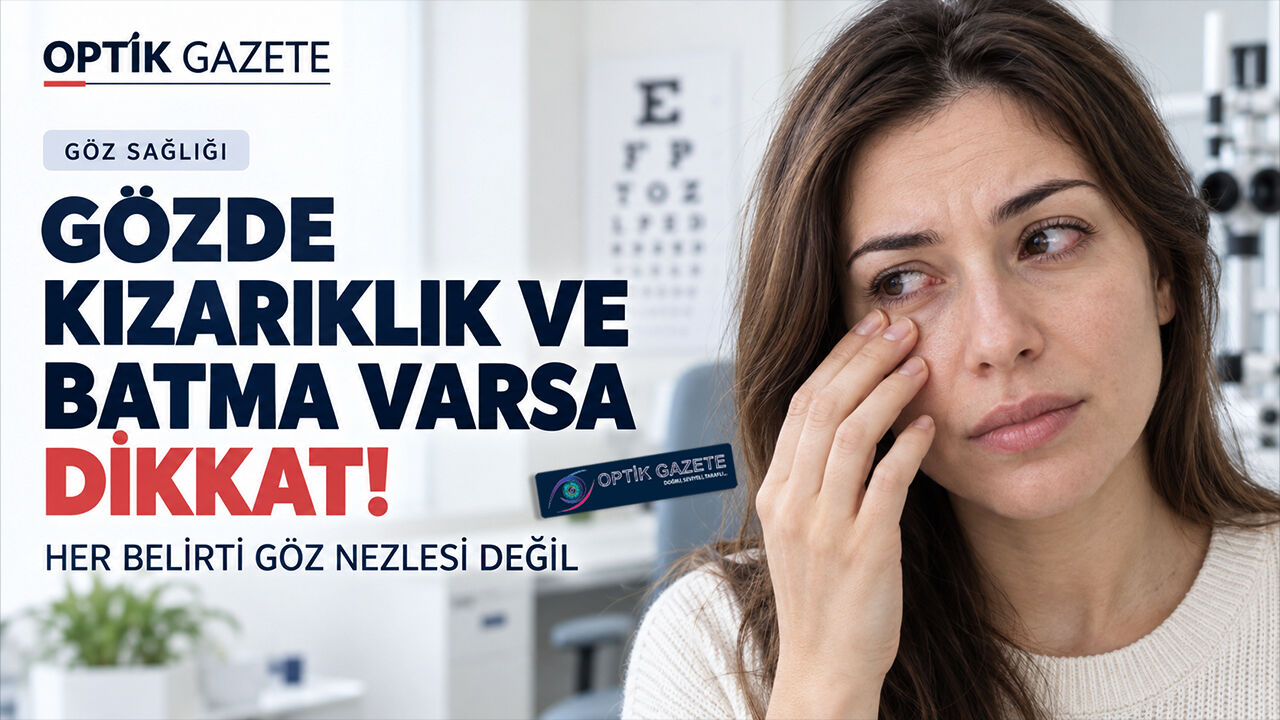 Gözde Kızarıklık Ve Batma Varsa Dikkat: Her Belirti Göz Nezlesi Değil