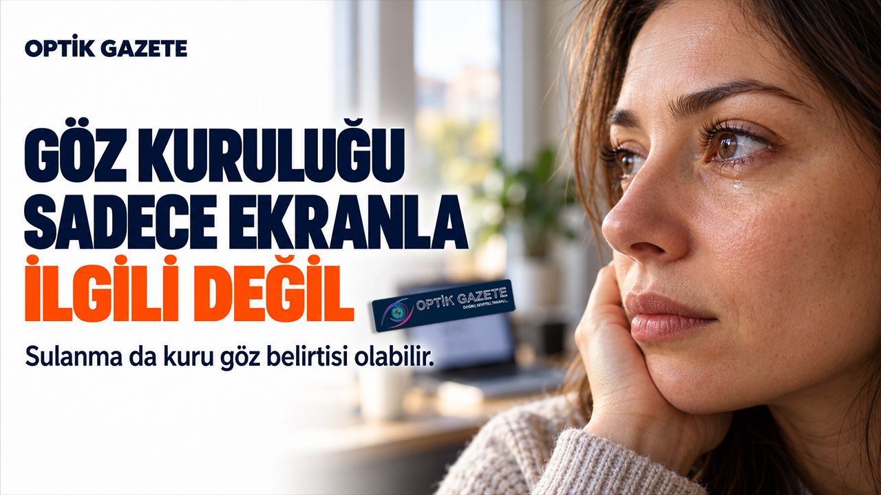 Göz Kuruluğu Sadece Ekrandan Kaynaklanmıyor