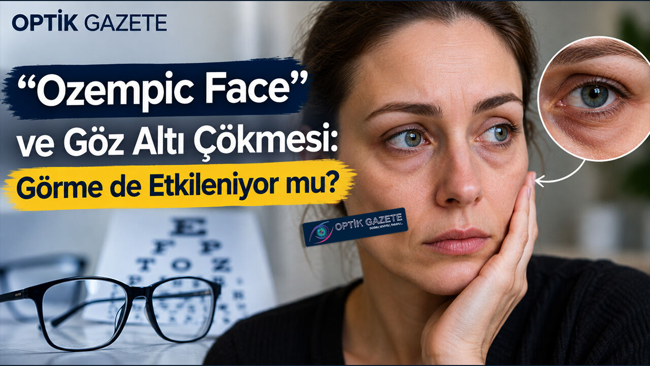 “Ozempic Face” ve Göz Altı Çökmesi: Görme de Etkileniyor mu?