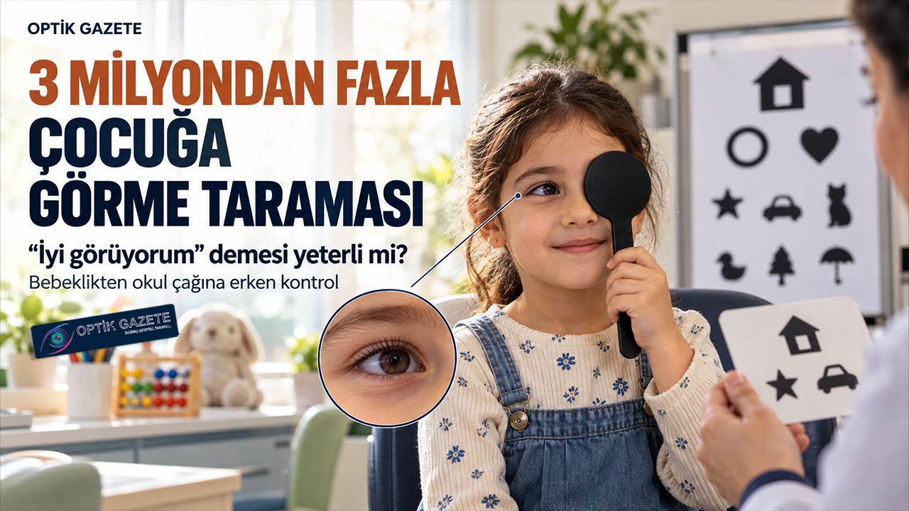3 Milyondan Fazla Çocuğa Görme Taraması